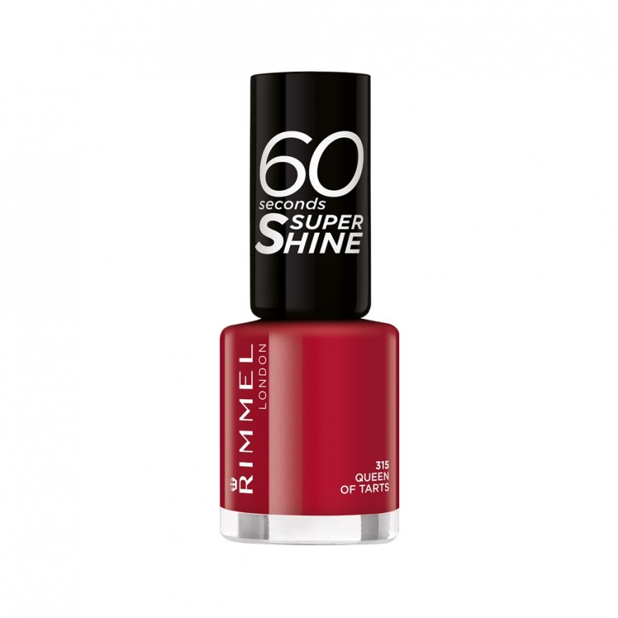 Rimmel 60 Seconds Super Shine nagu laka 8 ml Sarkans