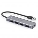 Ugreen 50985 хаб-разветвитель USB 3.2 Gen 1 (3.1 Gen 1) Type-A 5000 Мбит/с Серебристый Ugreen 50985 хаб-разветвитель USB 3.2 Gen 1 (3.1 Gen 1) Type-A 5000 Мбит/с Серебристый