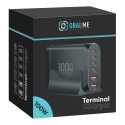 OBAL:ME Terminal GaN Desk Charger 4C2A 100W Black OBAL:ME Terminal GaN Desk Charger 4C2A 100W Black