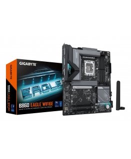 GIGABYTE B860 EAGLE WIFI6E mātes plate Intel B860 LGA 1851 (Socket V1) ATX