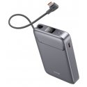 Swissten Qi2 MagSafe Power Bank 15W with Built-in Cable USB-C 10000 mAh Swissten Qi2 MagSafe Power Bank 15W with Built-in Cable USB-C 10000 mAh