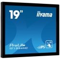 iiyama ProLite TF1934MC-B7X monitori 48,3 cm (19") 1280 x 1024 pikseļi SXGA LED Skārienjūtīgais ekrā iiyama ProLite TF1934MC-B7X monitori 48,3 cm (19") 1280 x 1024 pikseļi SXGA LED Skārienjūtīgais ekrā