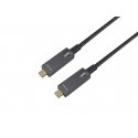 Equip USB-C to C Active Optical Cable, M/M, 15m, PD 60W, 4K/60Hz, 10Gbps, Video+Data+PD Equip USB-C to C Active Optical Cable, M/M, 15m, PD 60W, 4K/60Hz, 10Gbps, Video+Data+PD