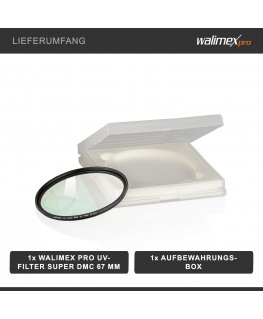 Walimex pro UV filtrs Slim Super DMC 67 mm