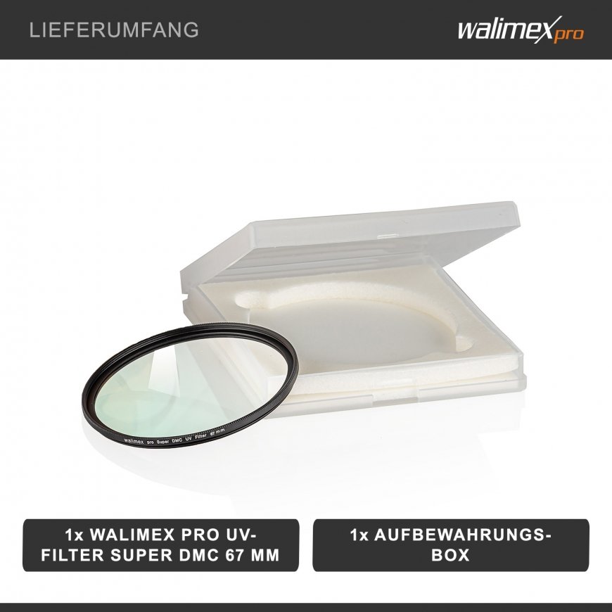 Walimex pro UV filter Slim Super DMC 67 mm