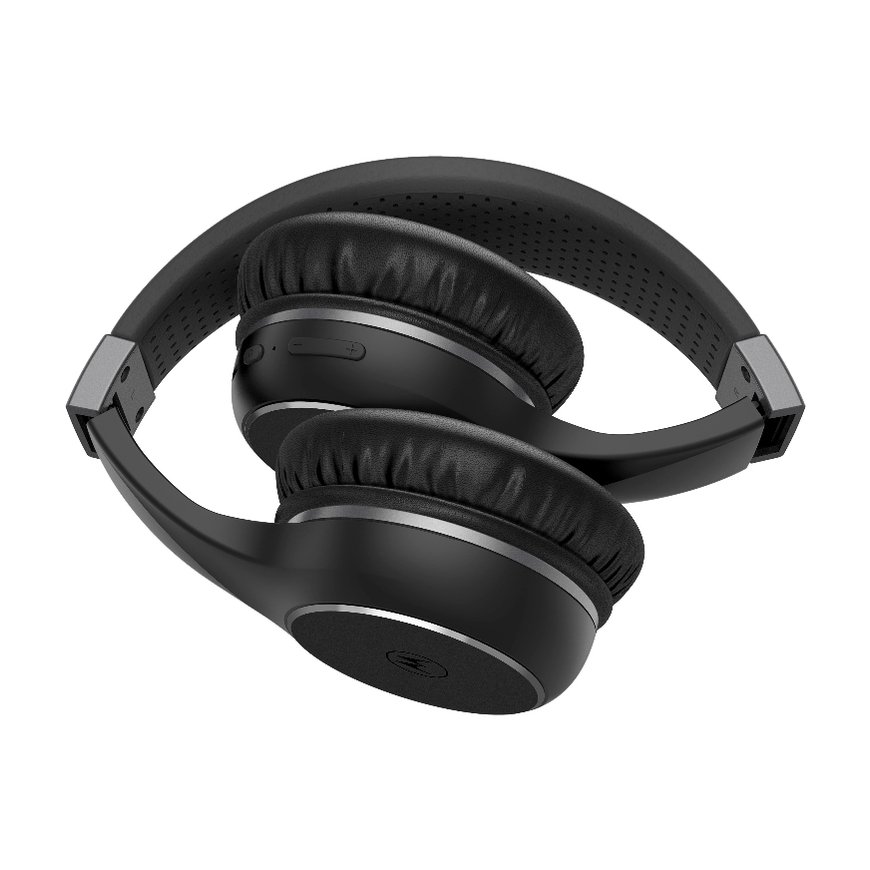 Motorola Moto XT220 Headset Wireless Head-band Music Bluetooth Black – 4