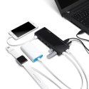 TP-Link UH720 sąsajos šakotuvas USB 3.2 Gen 1 (3.1 Gen 1) Micro-B 5000 Mbit/ai Juoda TP-Link UH720 sąsajos šakotuvas USB 3.2 Gen 1 (3.1 Gen 1) Micro-B 5000 Mbit/ai Juoda