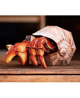 MAKEBUG 3D paperinen palapeli, Krabba irittaja, MB-B-0008