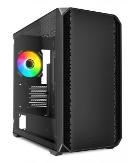 Sharkoon MK2 RGB Micro Tower musta