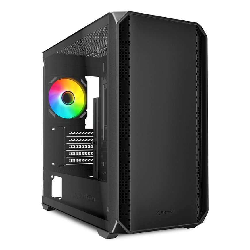 Sharkoon MK2 RGB Micro Tower Melns