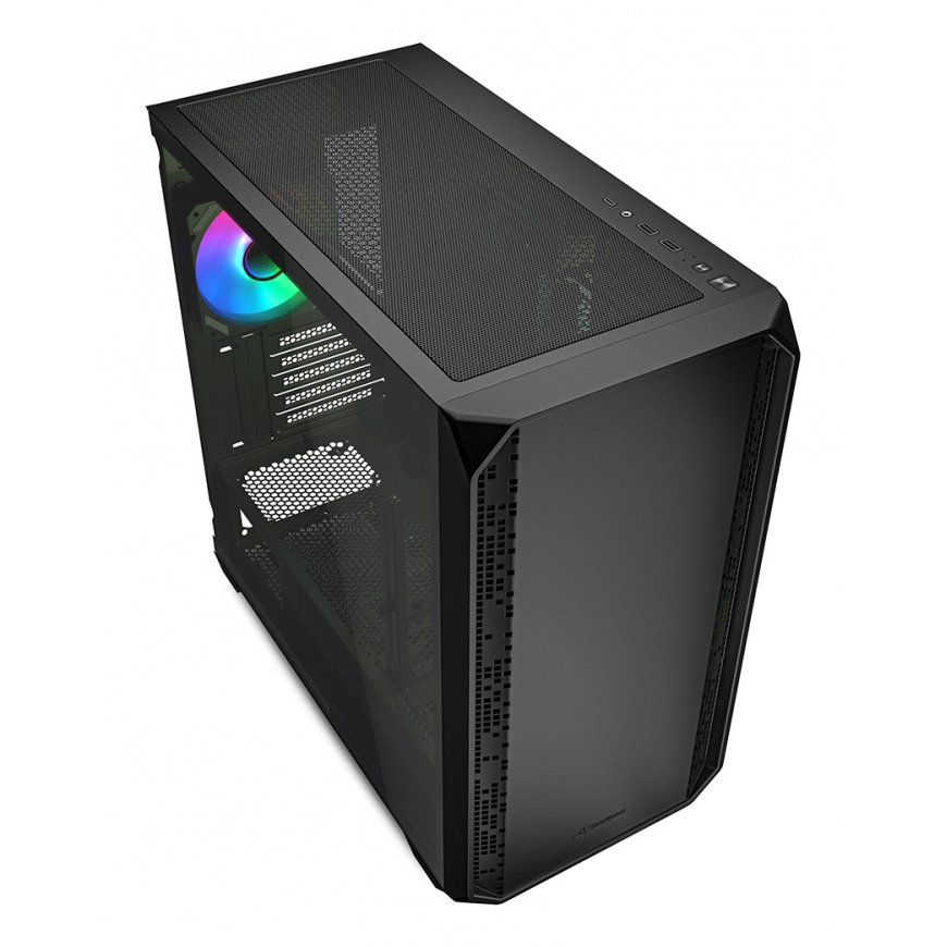 Sharkoon MK2 RGB Micro Tower musta – 3