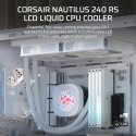 Corsair Nautilus 240 RS LCD Suoritin All-in-one-nesteenjäähdytin 12 cm Valkoinen 1 kpl Corsair Nautilus 240 RS LCD Suoritin All-in-one-nesteenjäähdytin 12 cm Valkoinen 1 kpl