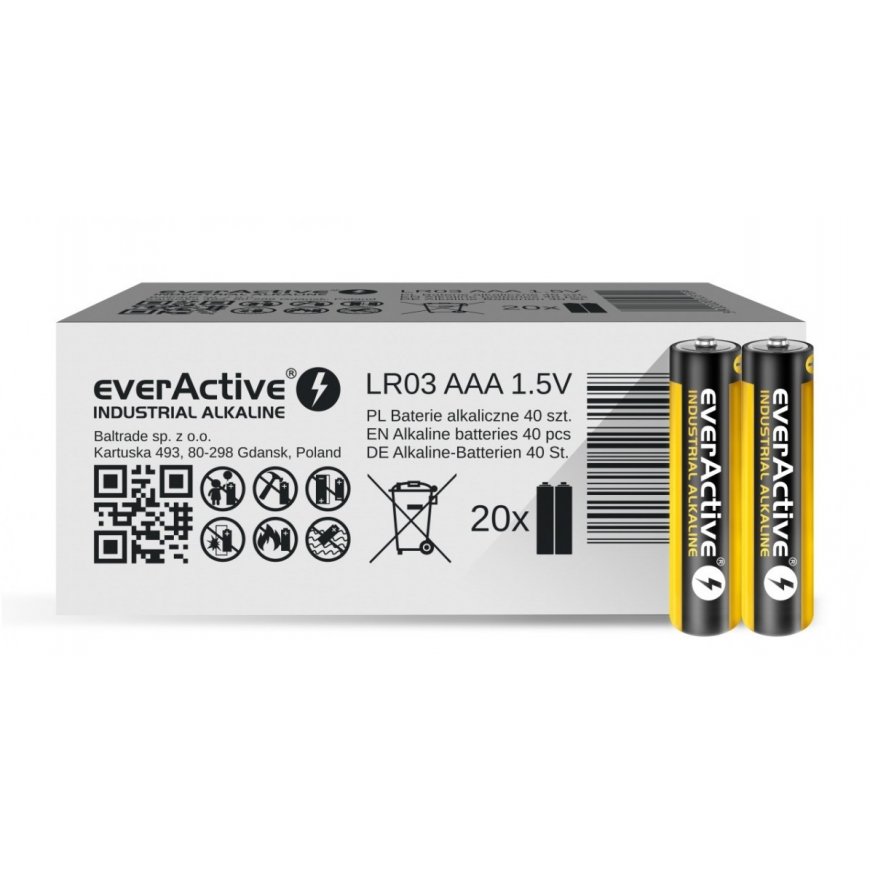 Everactive EVLR03S2IK baterija Vienreizējas lietošanas baterija