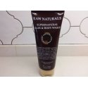 Raw Naturals, Supernatural, 100% vegan, Juukse šampoon, Konditsioneer ja Duši geel 3-In-1, 200 ml Raw Naturals, Supernatural, 100% vegan, Juukse šampoon, Konditsioneer ja Duši geel 3-In-1, 200 ml