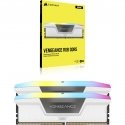 Corsair Vengeance RGB CMH64GX5M2B6000C30W atmiņas modulis 64 GB 2 x 32 GB DDR5 Corsair Vengeance RGB CMH64GX5M2B6000C30W atmiņas modulis 64 GB 2 x 32 GB DDR5
