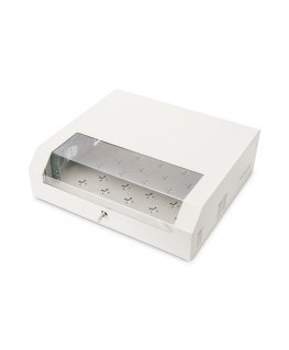 Digitus DN-19 04U-PB püstik 3U Seinale monteeritav riiul Hall