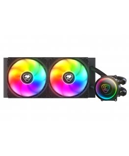 COUGAR Poseidon Elite ARGB 240 Computer case All-in-one liquid cooler Black 1 pc(s)