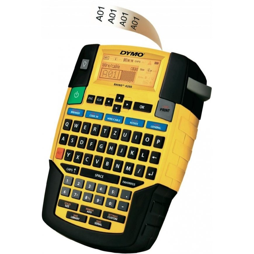 DYMO RHINO 4200 etiķešu printeris Termālā