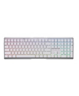 CHERRY MX 3.0S Wireless tastatūra Speļu RF bezvadu sakari + Bluetooth QWERTZ Vācu Balts