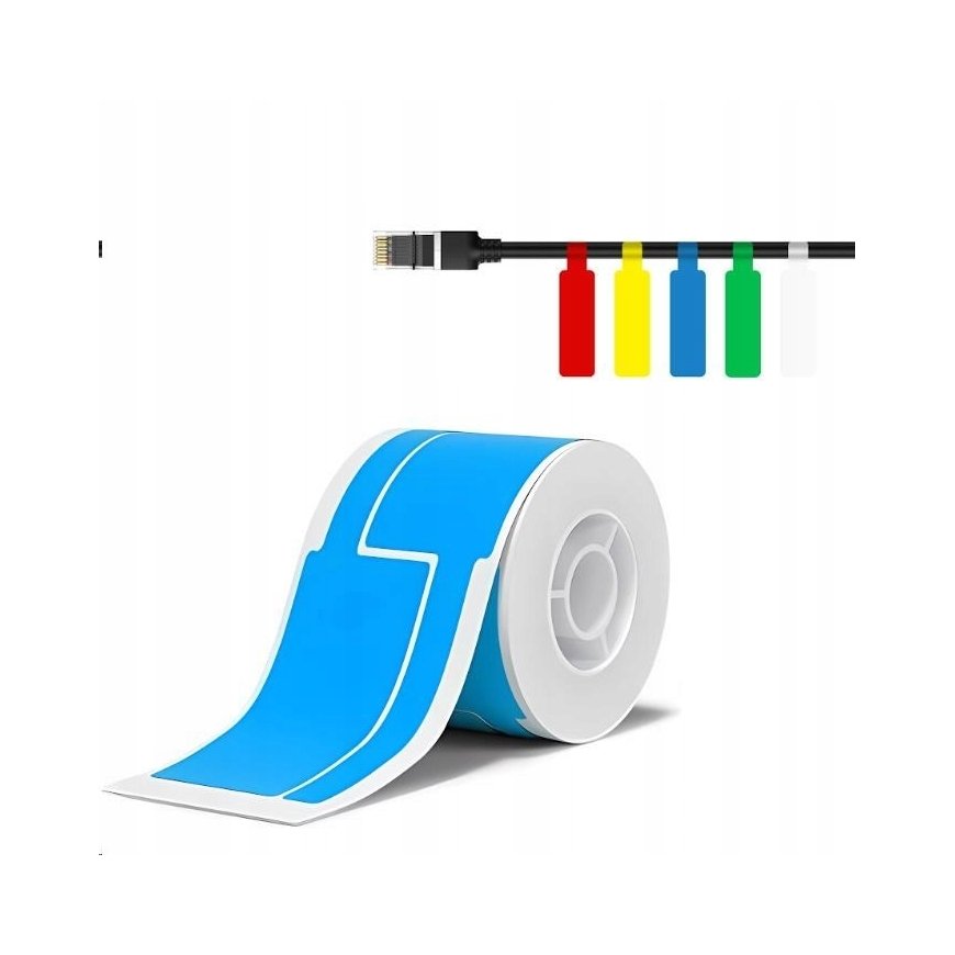 "Niimbot" cable labels T 25x76mm 200 pcs blue, designed for B21, B21S, B3, B1S – 2