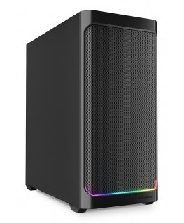 Sharkoon AK4 RGB STRIP Midi Tower Черный