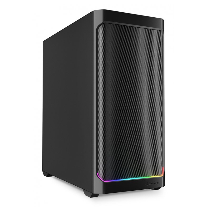 Sharkoon AK4 RGB STRIP Midi Tower Черный