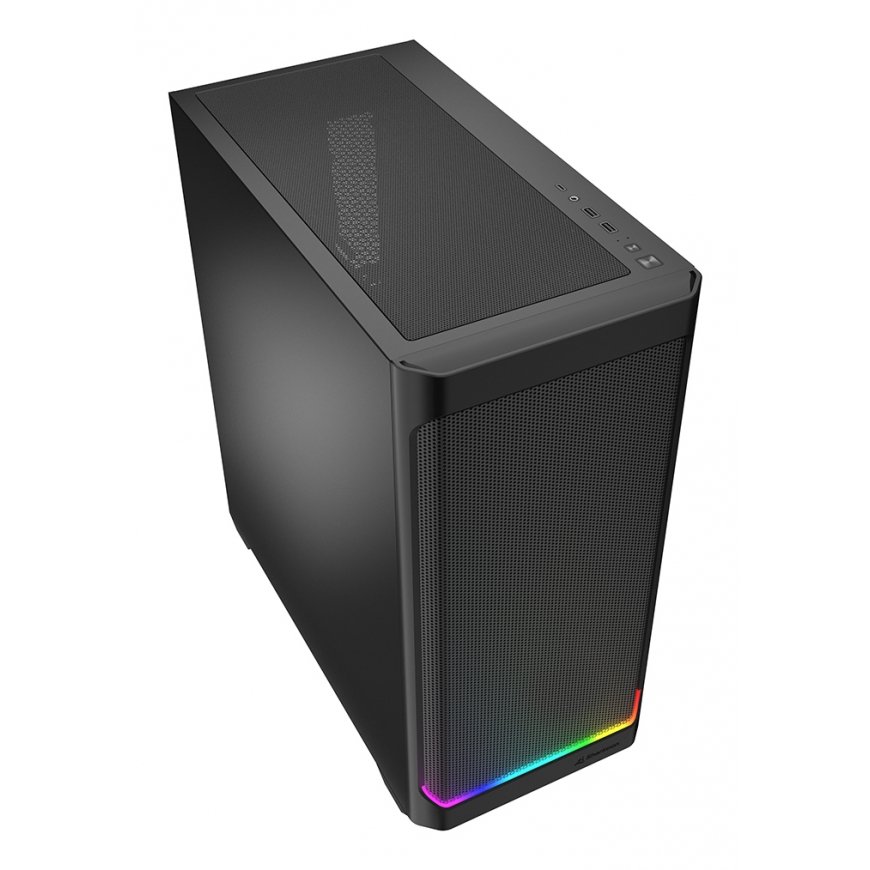 Sharkoon AK4 RGB STRIP Midi Tower Black – 3