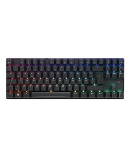 CHERRY MX 8.2 TKL Wireless RGB клавиатура Игровой USB + RF Wireless + Bluetooth QWERTZ Немецкий Черный