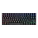 CHERRY MX 8.2 TKL Wireless RGB klaviatūra Žaidimams USB + RF Wireless + Bluetooth QWERTZ Vokiečių Ju CHERRY MX 8.2 TKL Wireless RGB klaviatūra Žaidimams USB + RF Wireless + Bluetooth QWERTZ Vokiečių Ju