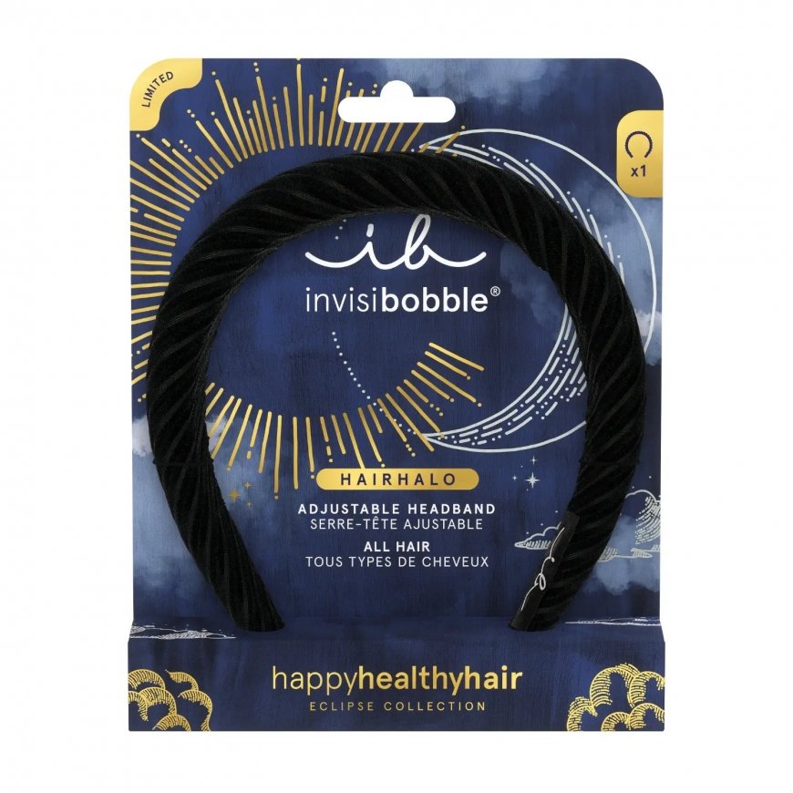 Invisibobble Hairhalo Eclipse Midnight Ring Headband 1 pc