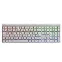 CHERRY MX 2.0S klaviatūra Žaidimams USB QWERTZ Vokiečių Balta CHERRY MX 2.0S klaviatūra Žaidimams USB QWERTZ Vokiečių Balta