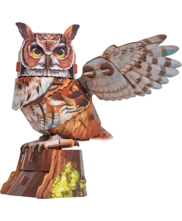 MAKEBUG 3D paberį puzzle Suur sarveline öökull, MB-D-0059