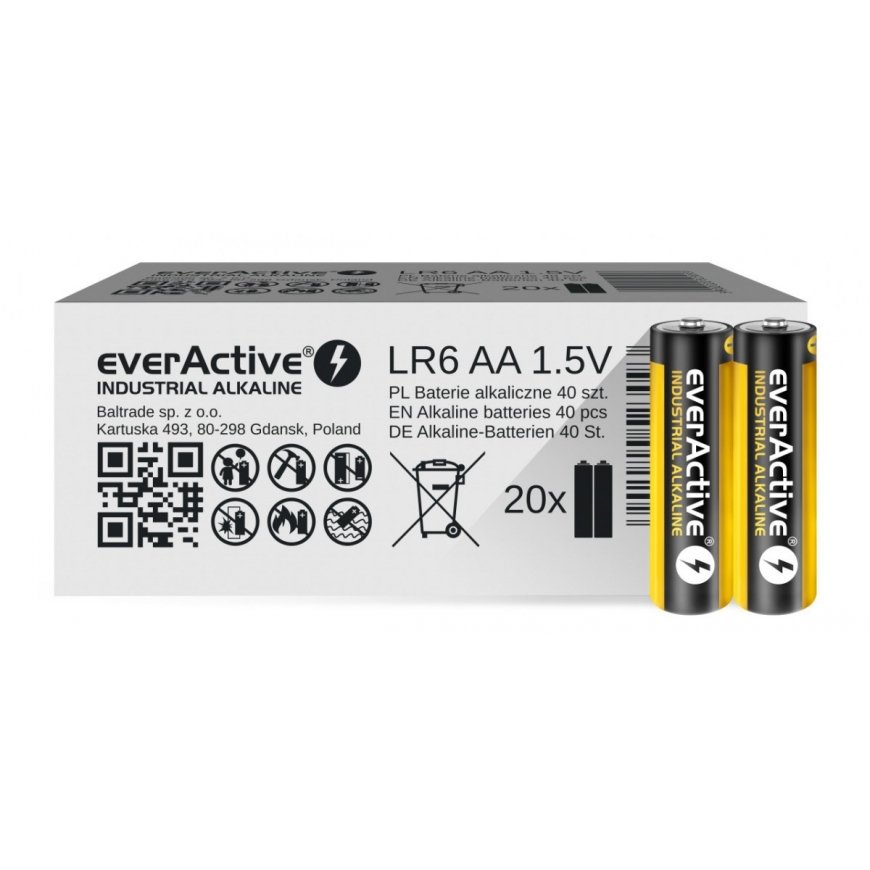 Everactive EVLR6S2IK baterija Vienreizējas lietošanas baterija