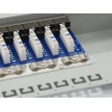 Equip 24-Port Cat.6 Shielded Patch Panel, Light Grey
