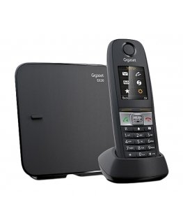 Gigaset E630 DECT telefons Zvanītāja ID Melns