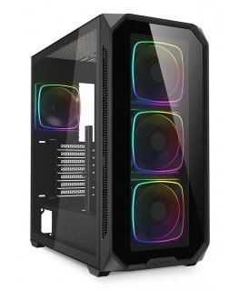 Sharkoon AK5G RGB Midi Tower musta
