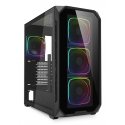 Sharkoon AK5G RGB Midi Tower musta