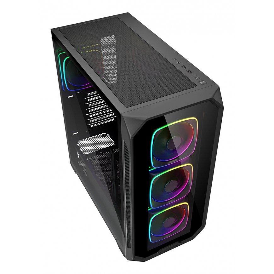Sharkoon AK5G RGB Midi Tower musta – 3