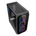 Sharkoon AK5G RGB Midi Tower Melns Sharkoon AK5G RGB Midi Tower Melns