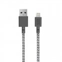 Native Union Belt Cable 1,2 m musta, Valkoinen Native Union Belt Cable 1,2 m musta, Valkoinen