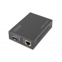 Digitus DN-82211 verkon mediamuunnin 10000 Mbit/s musta