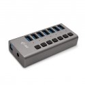 i-tec U3CHARGEHUB7 mobiliojo įrenginio kroviklis Universalus Pilka AC Spartusis įkrovimas Vidaus i-tec U3CHARGEHUB7 mobiliojo įrenginio kroviklis Universalus Pilka AC Spartusis įkrovimas Vidaus