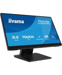 iiyama T2254MSC-B2AG PC lamekuvar 54,6 cm (21.5") 1920 x 1080 pikslit Full HD LED Puutetundlik ekraa