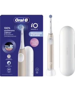 Oral-B 2 iO Pieaugušo Vibrējoša zobu suka Rozā, Balts