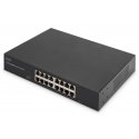 Digitus DN-80112-2 tīkla pārslēgs Nepārvaldīts Gigabit Ethernet (10/100/1000) Melns Digitus DN-80112-2 tīkla pārslēgs Nepārvaldīts Gigabit Ethernet (10/100/1000) Melns