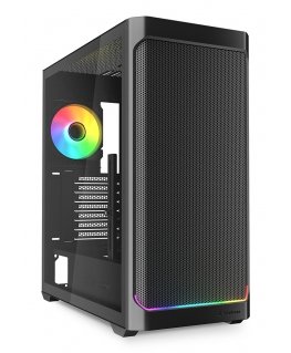 Sharkoon AK4W RGB Strip Midi Tower Black