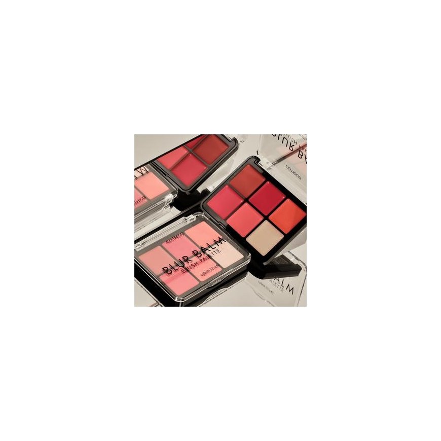 CATRICE Blur Balm Blush Palette lauvärv 010 Blush Blindness Läiklev – 4