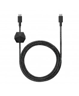 Native Union Anchor USB-kaapeli 1,8 m USB C musta, Harmaa