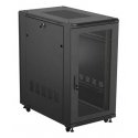 Lanberg FF01-6022-23B palvelinteline 22U Itseseisova teline musta Lanberg FF01-6022-23B palvelinteline 22U Itseseisova teline musta