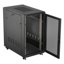 Lanberg FF01-6022-23B palvelinteline 22U Itseseisova teline musta Lanberg FF01-6022-23B palvelinteline 22U Itseseisova teline musta